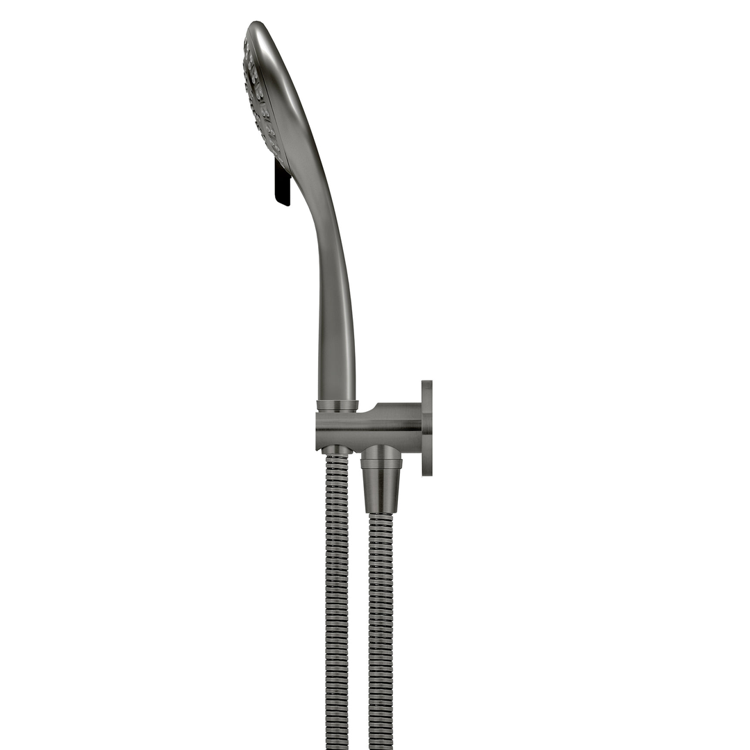 Meir Round Three Function Hand Shower On Fixed Bracket Shadow