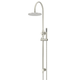 Meir 200Mm Round Overhead Shower Set Single Function Hand Shower Brushed Nickel Mz0904-R-Pvdbn