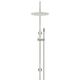 Meir 300Mm Round Overhead Shower Set Single Function Hand Shower Brushed Nickel