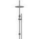 Meir 300Mm Round Overhead Shower Set Single Function Hand Shower Shadow