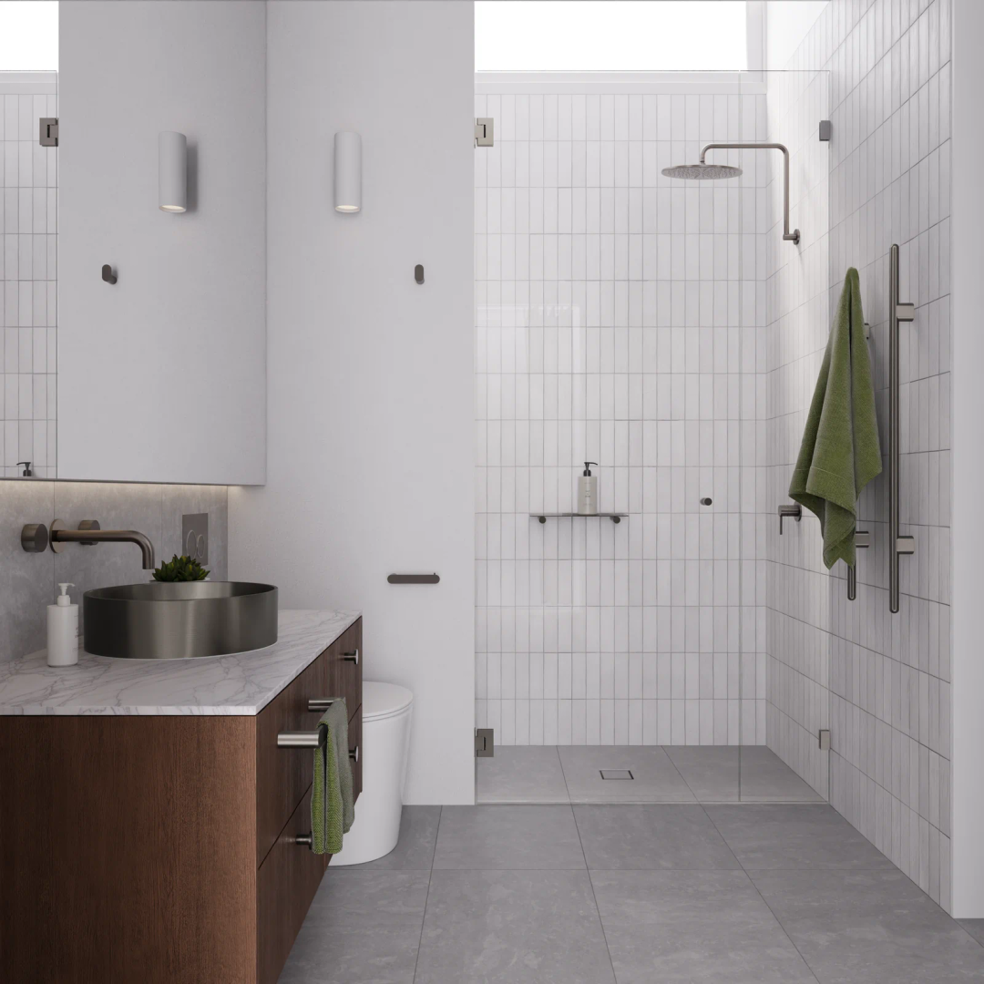 Meir Curvae Single Robe Hook Shadow