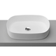 Timberline Myrtle Ceramic Counter Basin White Gloss