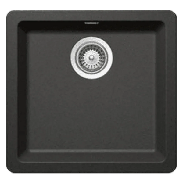Abey Schock Soho Small Single Bowl Sink Stone N100Ss - Burdens Plumbing
