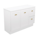 FIENZA NEWPORT 1200 SGL FLOOR STANDING VANITY 2D/2DR STANDARD STONE BASIN NOT INC