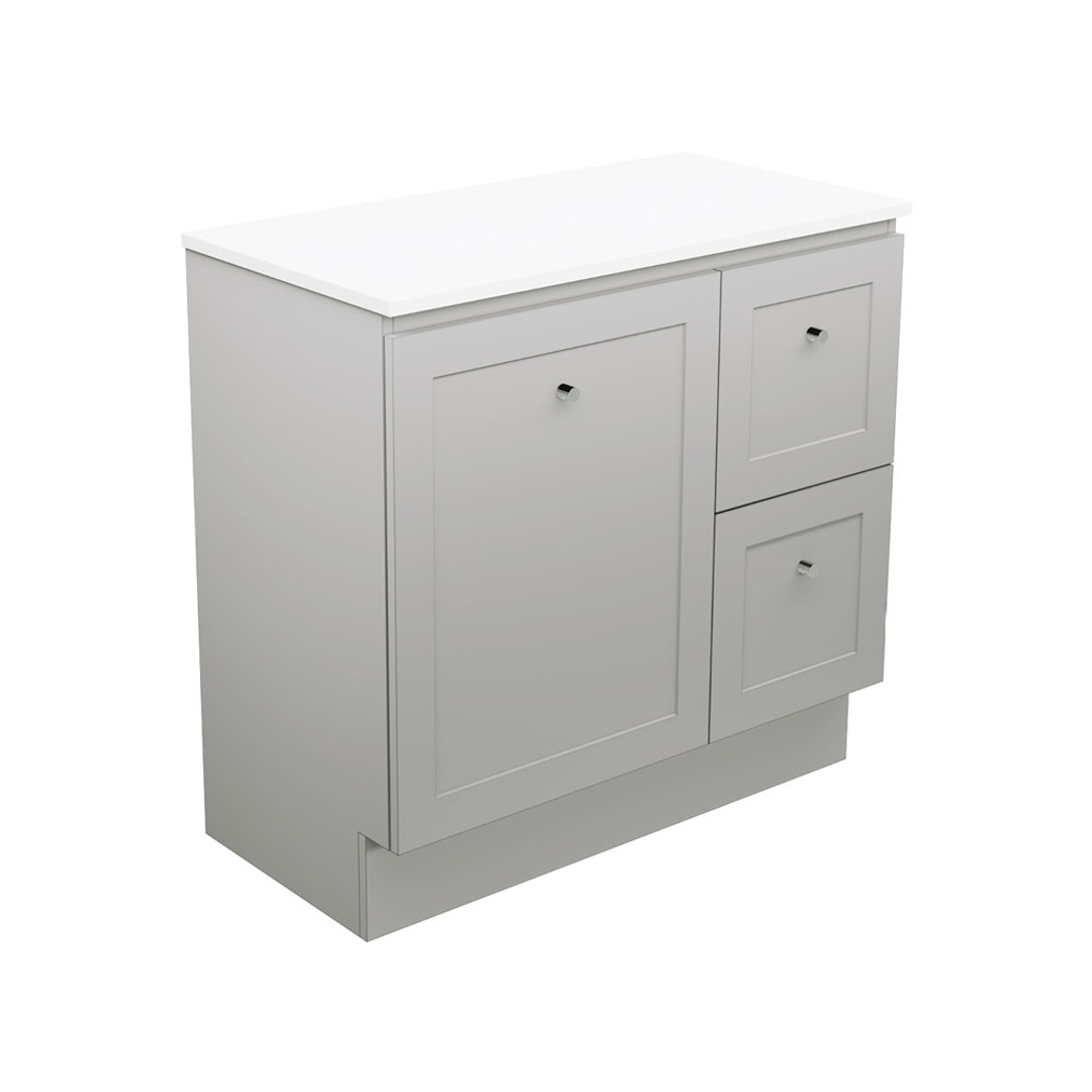 Fienza Newport 900 All Drawer Floor Standing Vanity Ocean Top