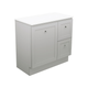 Fienza Newport 900 Floor Standing Vanity 1D/2Dr Satori Concrete