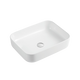 Oliveri Naples Rectangle Basin White