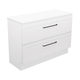 Fienza Newport 1200 Dbl Floor Standing Vanity 2D/2Dr Aust Hardwood Basin Not Inc