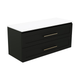 Fienza Newport 1200 Sgl Wall Hung Vanity 2D/2Dr Satori Concrete