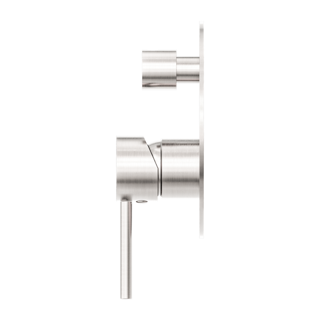 Nero Dolce Shower Mixer With Divertor - Brushed Nickel