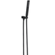NERO VIBE SHOWER ON BRACKET - Matte Black