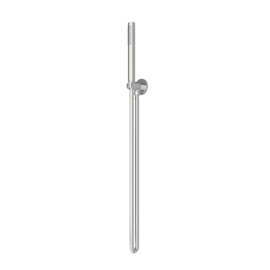Nero Round Showeer Bracket Brushed Nickel
