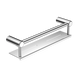 Nero Mecca Care 25Mm Grab Rail With Shelf 300Mm Chrome