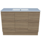 Timberline Nevada Vanity 1200mm Right Bowl Alpha Top Floor Standing