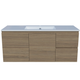Timberline Nevada Vanity 1200mm Right Bowl Alpha Top Wall Hung