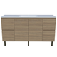 Timberline Nevada Vanity 1500mm Centre Bowl Stadium Top On Legs