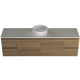 Timberline Nevada Vanity 1800mm Right Wg Basin Silksurface Ac Top Wall Hung
