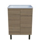 Timberline Nevada Vanity 600mm Centre Bowl Stadium Top On Legs