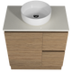 Timberline Nevada Vanty 750 20mm Silk Surf Top & Ceramic Above Counter Basn Floorstanding