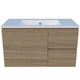 Timberline Nevada Vanity 900mm Right Bowl Alpha Top Wall Hung