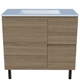 Timberline Nevada Vanity 900mm Right Bowl Regal Top On Legs