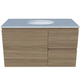 Timberline Nevada Vanity 900mm Right Wg Basin Silksurface Uc Top Wall Hung