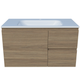 Timberline Nevada Vanity 900mm Centre Bowl Stadium Top Wall Hung