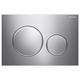 Fienza Geberit Sigma 20 Satin Push Plate - Chrome