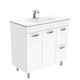 Dolce Vita Ceramic 900 Uni Cab On Legs  Solid Doors  Left Hand Drwr (1Th)(Fienza