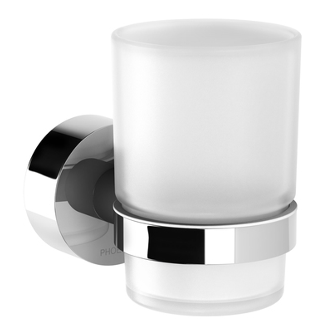 Phoenix Vivid Tumbler & Holder Chrome Va50700C