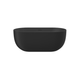 LINSOL Nora 1700Mm Freestanding Bath With Overflow Matte Black