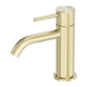Nero Zen Stainless Steel Basin Mixer Brushed Gold