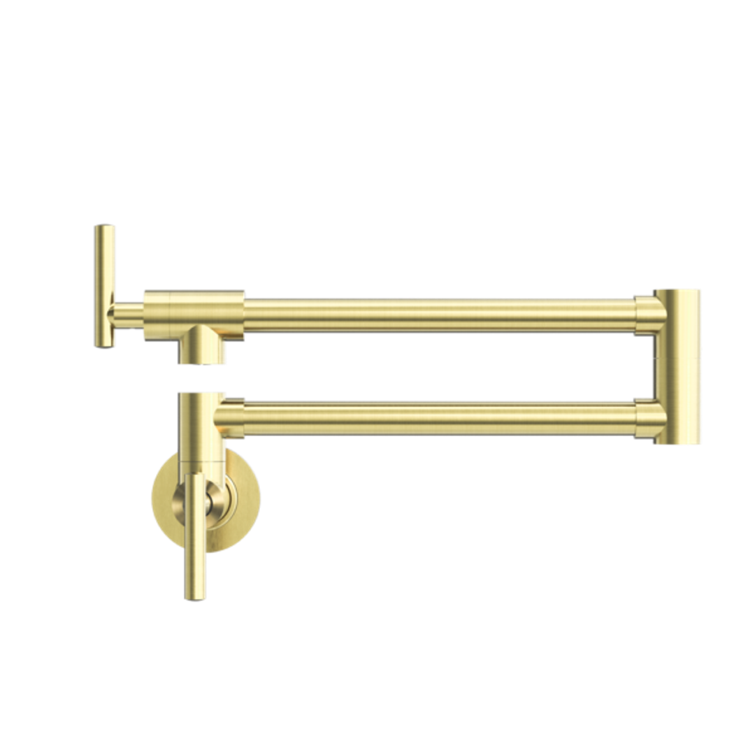 Nero Zen 316L Stainless Steel Pot Filler Brushed Gold