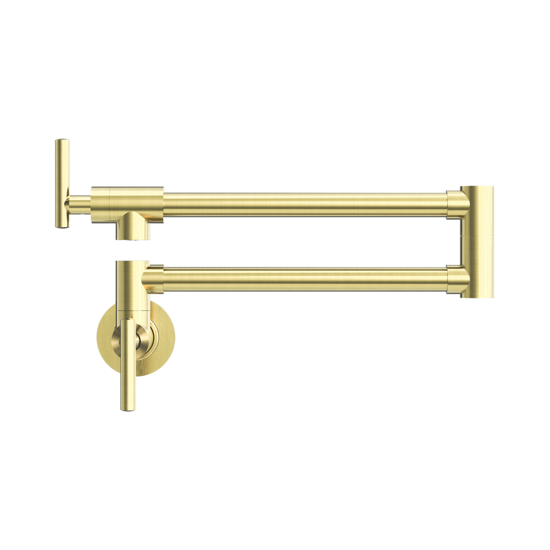 Nero Zen 316L Stainless Steel Pot Filler Brushed Gold