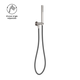 Nero Zen Stainless Steel Shower On Bracket With Outdoor Shower Hose Brushed Nickel