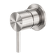 Nero Zen Stainless Steel Shower Mixer Brushed Nickel