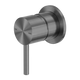 Nero Zen Stainless Steel Shower Mixer Graphite