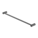 Nero Zen Stainless Steel Single Towel Rail 600Mm Graphite