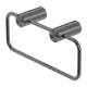 Nero Zen Stainless Steel Hand Towel Ring Graphite