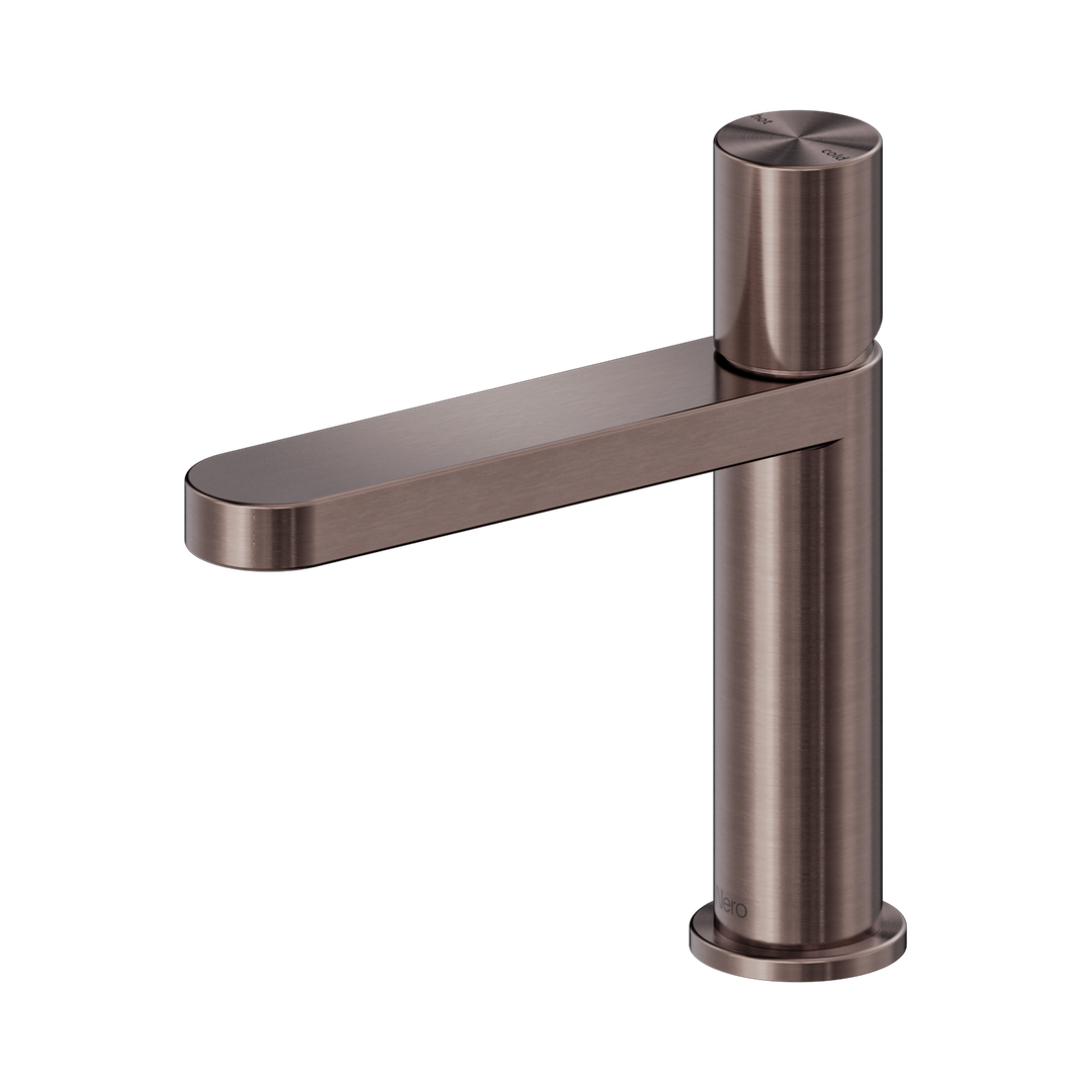 Nero Pure Ss316L Basin Mixer Brushed Bronze