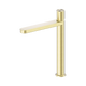 Nero Pure Ss316L Tall Basin Mixer Brushed Gold
