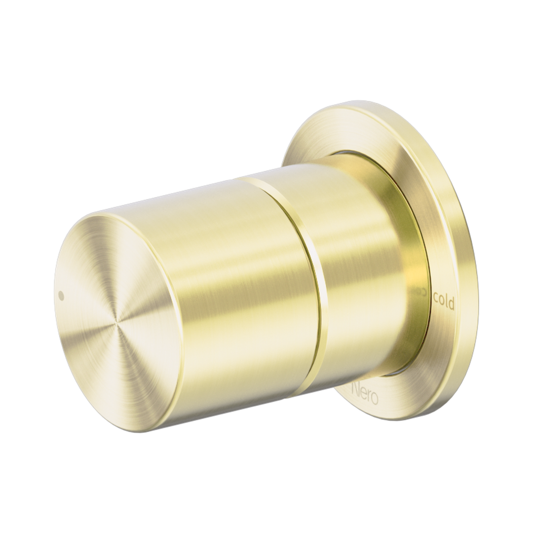 Nero Pure Ss316L Progressive Shower Mixer Brushed Gold