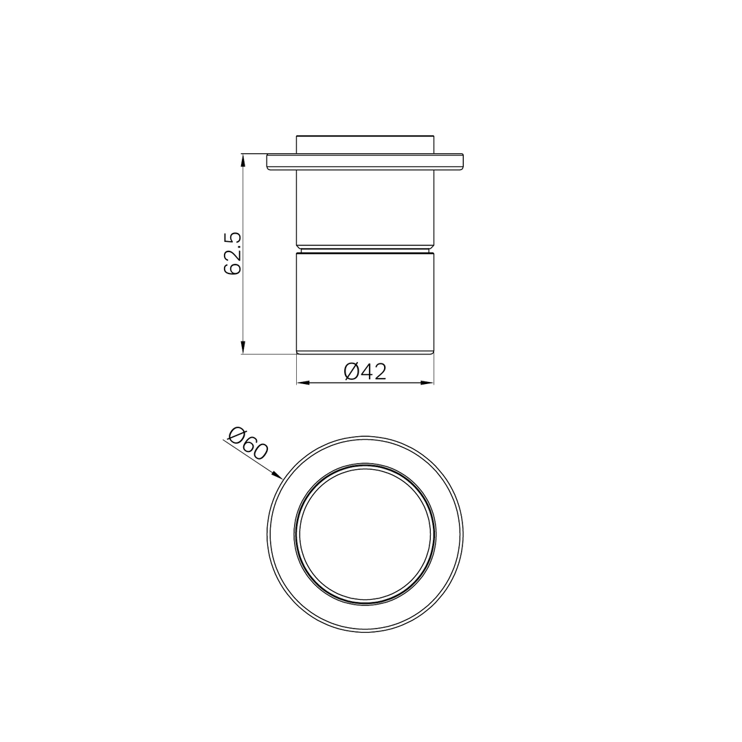 Nero Pure Ss316L Progressive Shower Mixer Trim Kits Only Brushed Nickel