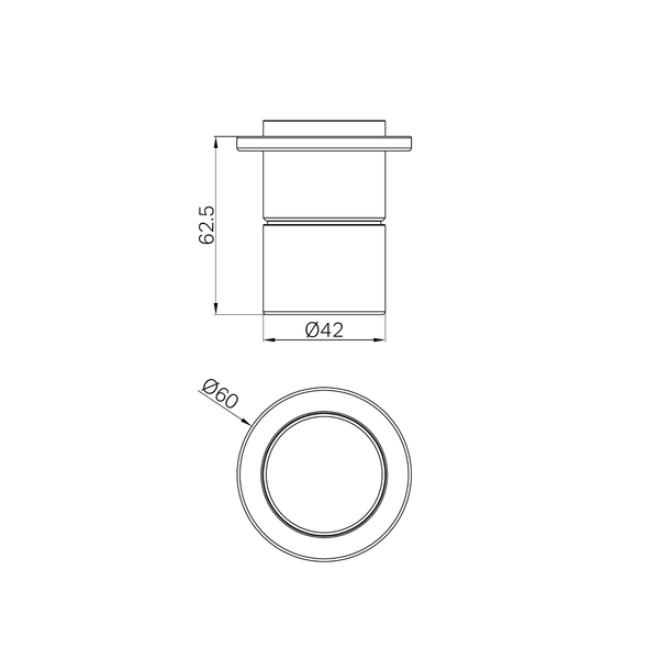 Nero Pure Ss316L Progressive Shower Mixer Trim Kits Only Brushed Nickel