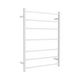 Nero Non-Heated Towel Ladder Matte White