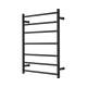 Nero Mecca 240V 7 Bar Heated Towel Ladder Matte Black