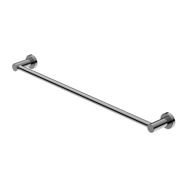 Nero Mecca Single Towel Rail 600Mm Chrome