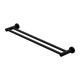 Nero Mecca Double Towel Rail 600Mm Matt Black