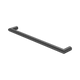 Nero Mecca 240V Single Heated Towel Rail Graphite