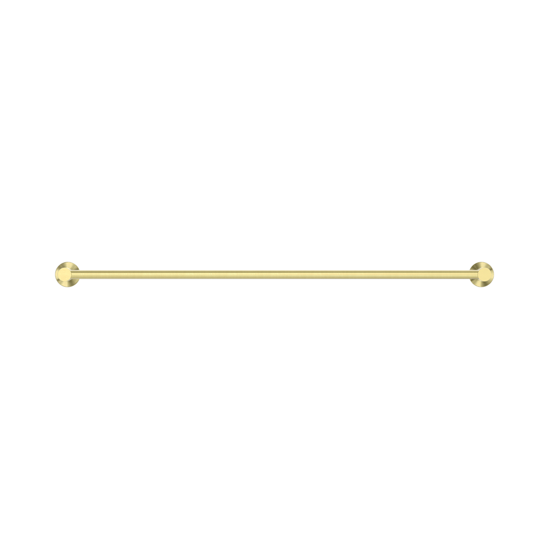 Nero Mecca Double Towel Rail 800Mm Brushed Gold